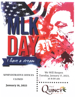 Administrative Offices Closed Martin Luther King Day 2023