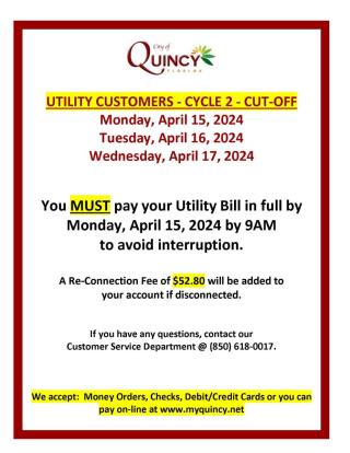 UTILITY CUSTOMERS - CYCLE 2 - CUT-OFF