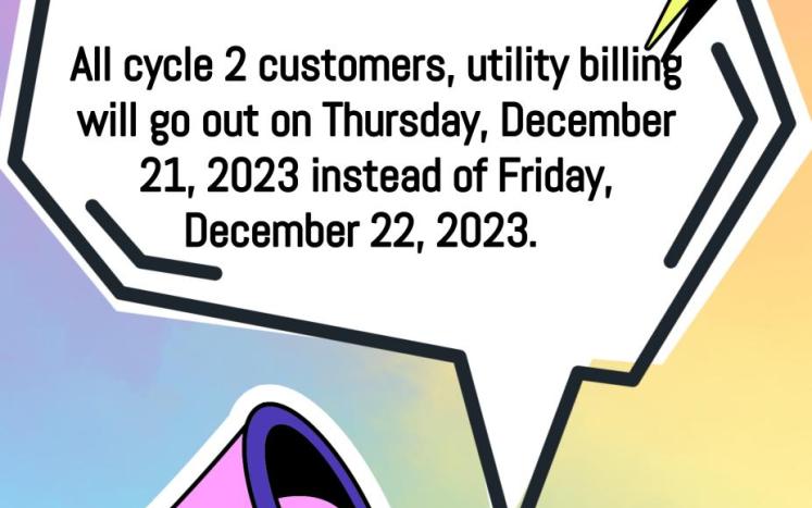 IMPORTANT NOTICE All Cycle 2 Customers