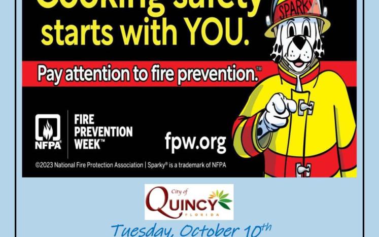 Fire Prevention Open House Quincy Fire Department